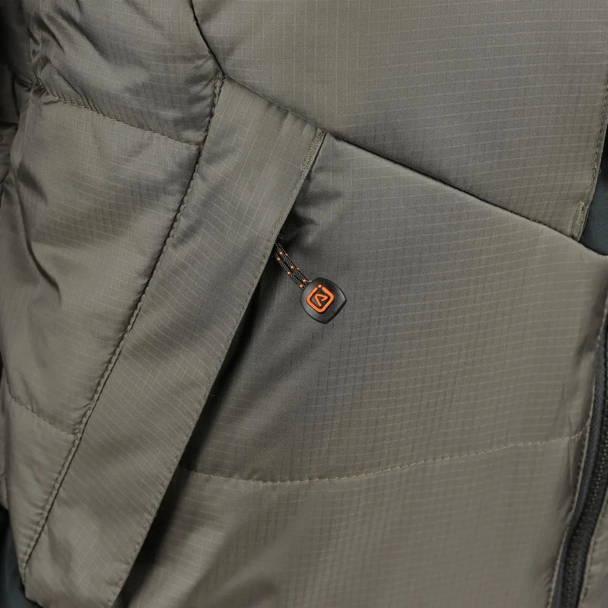 Parka Térmica Hombre Absolute Zero Thinsulate Gris/Negro Z-9000