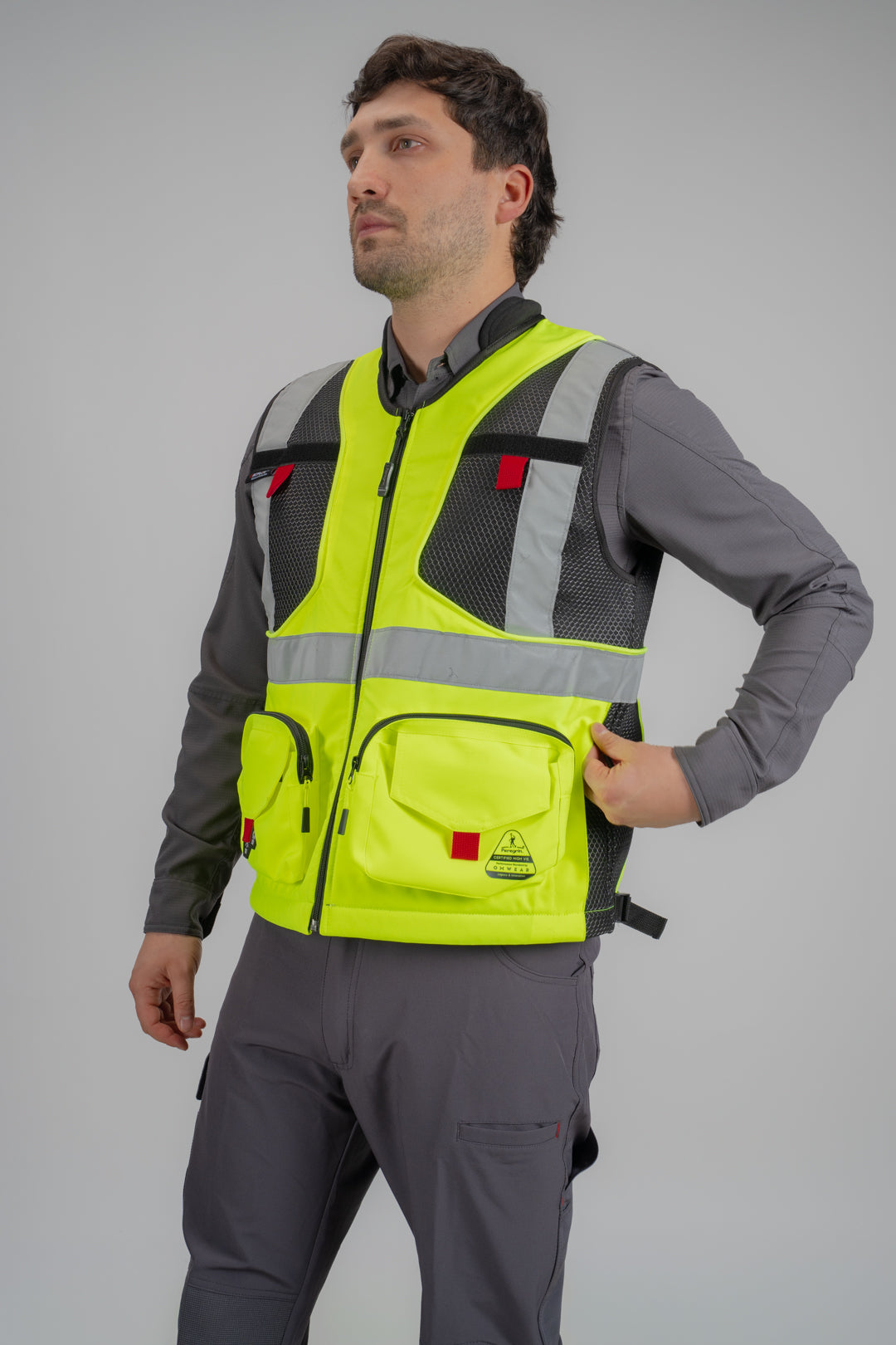 Chaleco Geólogo N1 Gamma Peregrin Unisex con Luces LED – High Vis Premium
