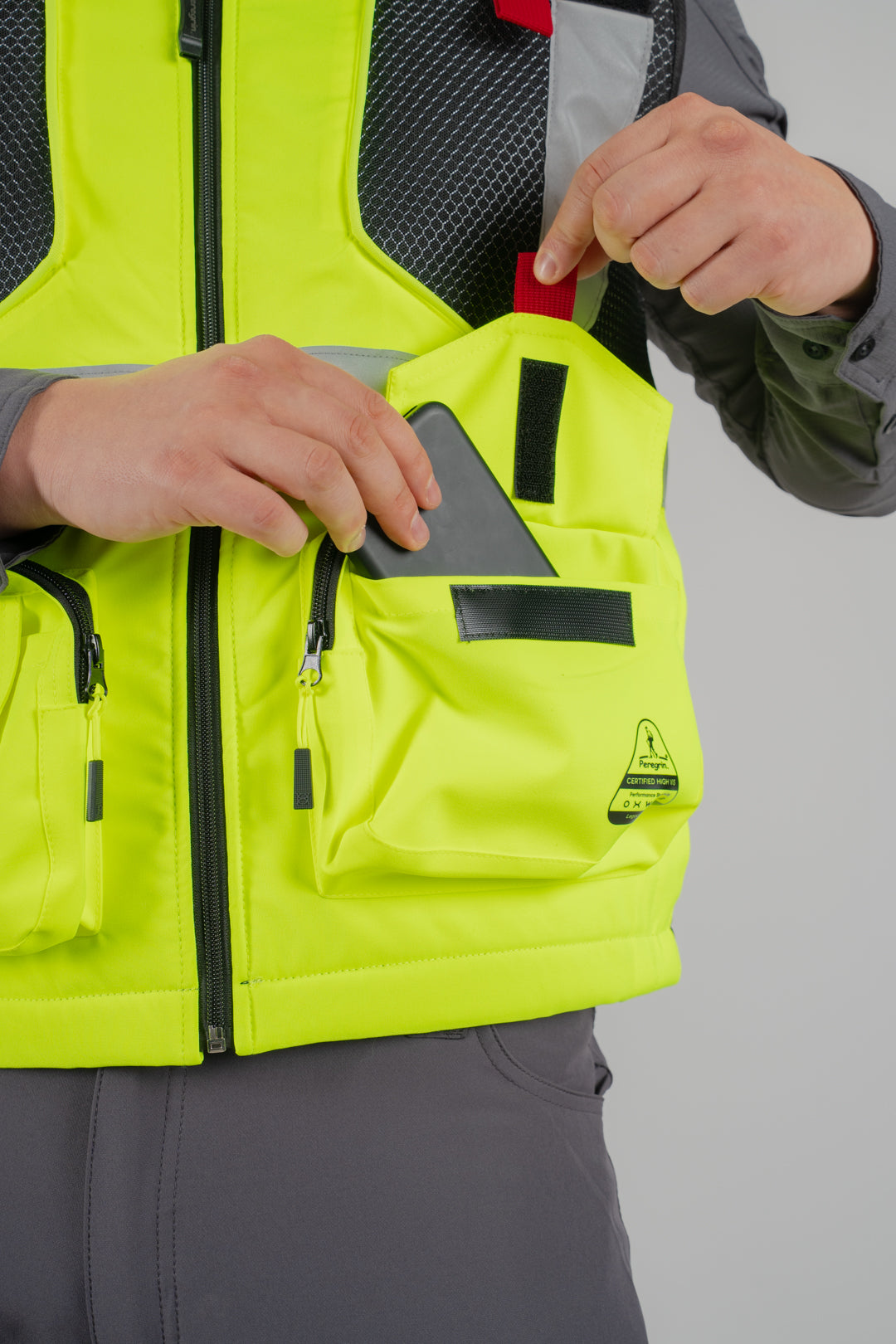 Chaleco Geólogo N1 Gamma Peregrin Unisex con Luces LED – High Vis Premium