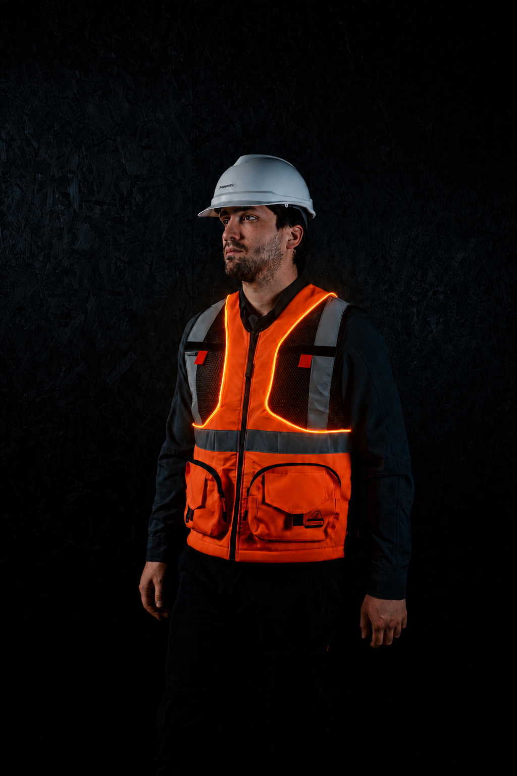 Chaleco Geólogo N1 Gamma Peregrin Unisex con Luces LED – High Vis Premium