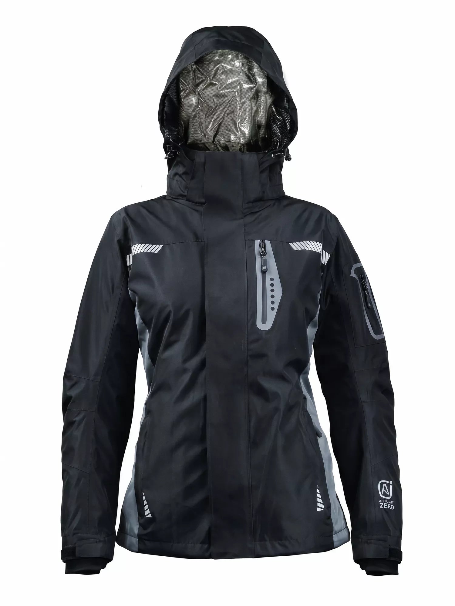 Parka Térmica Impermeable 3 en 1 Mujer Absolute Zero Negro Z-8100