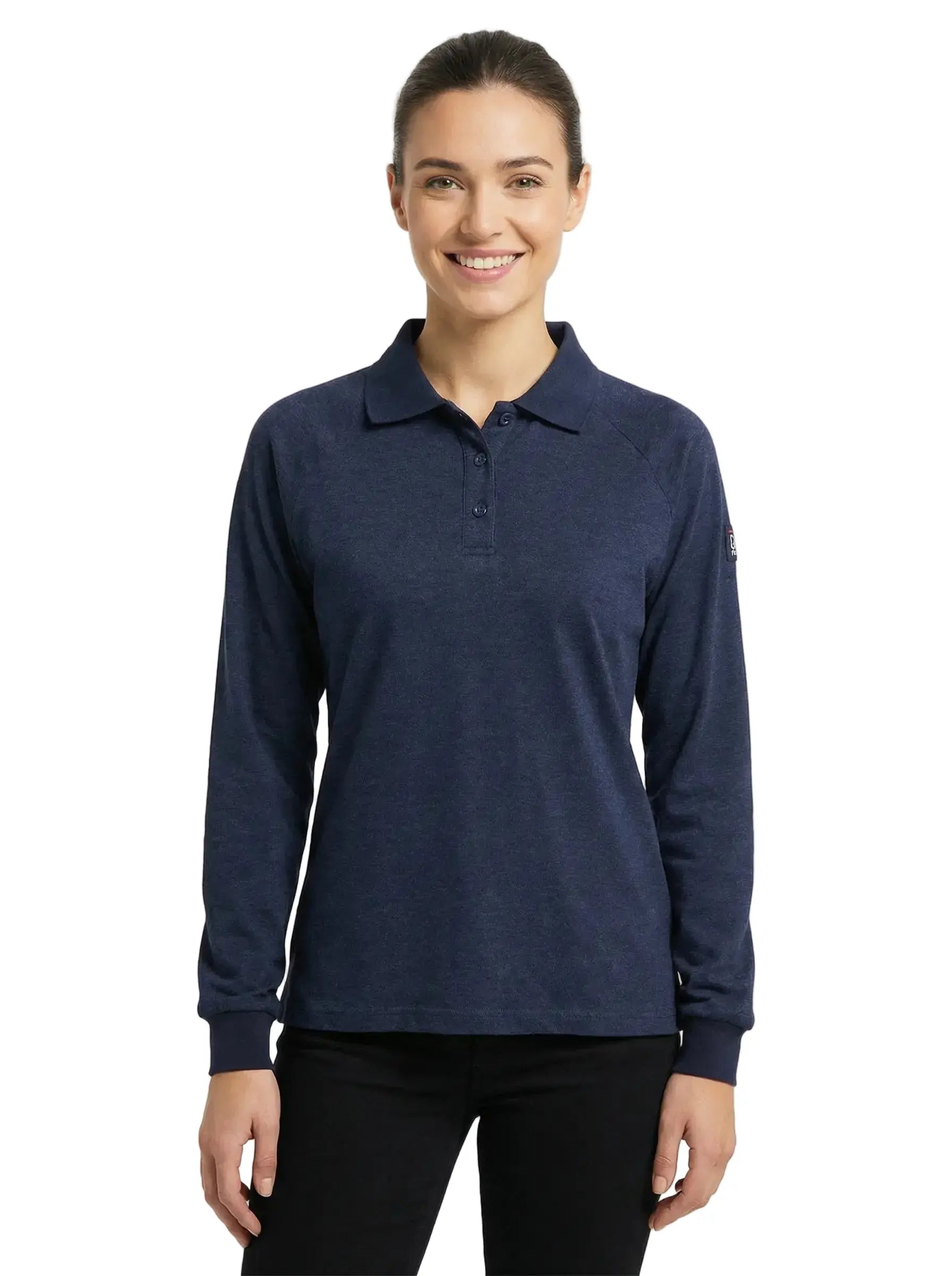 Polera Ignífuga Absolute Fire Mujer NFPA Azul Absolute Fire®