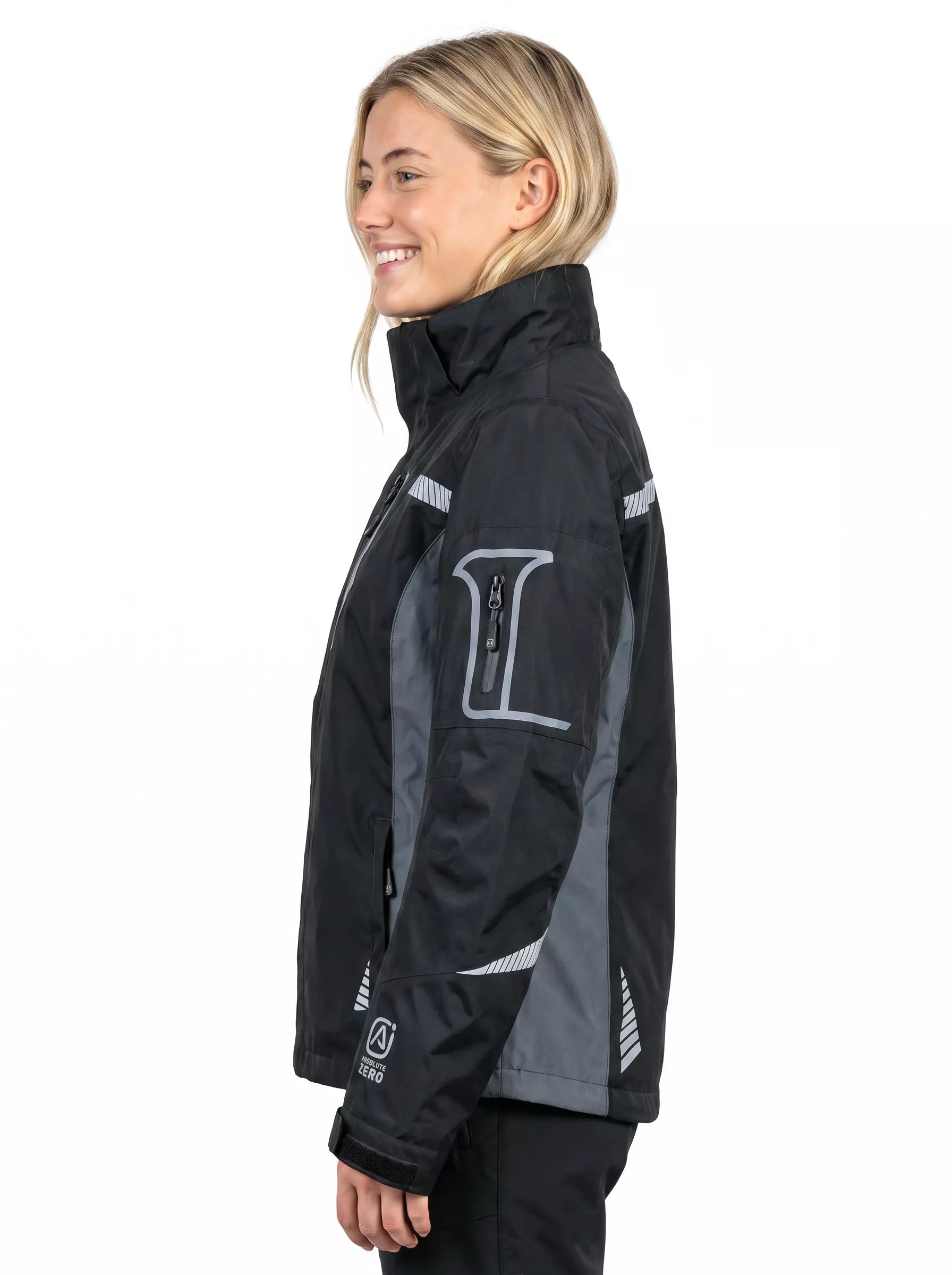 Parka Térmica Impermeable 3 en 1 Mujer Absolute Zero Negro Z-8100