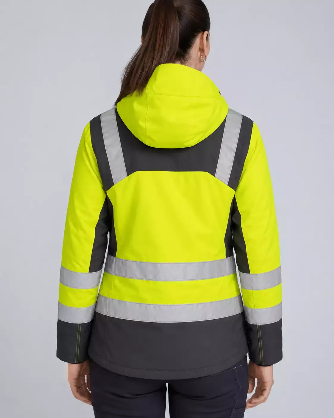 Parka Peregrin Orbital Mujer High Vis – Impermeable Térmica