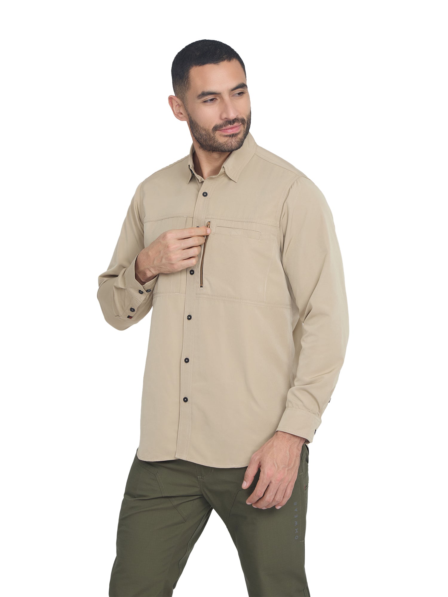 Camisa Técnica Antiácida Hombre Oxwear Kiruna - Anditek