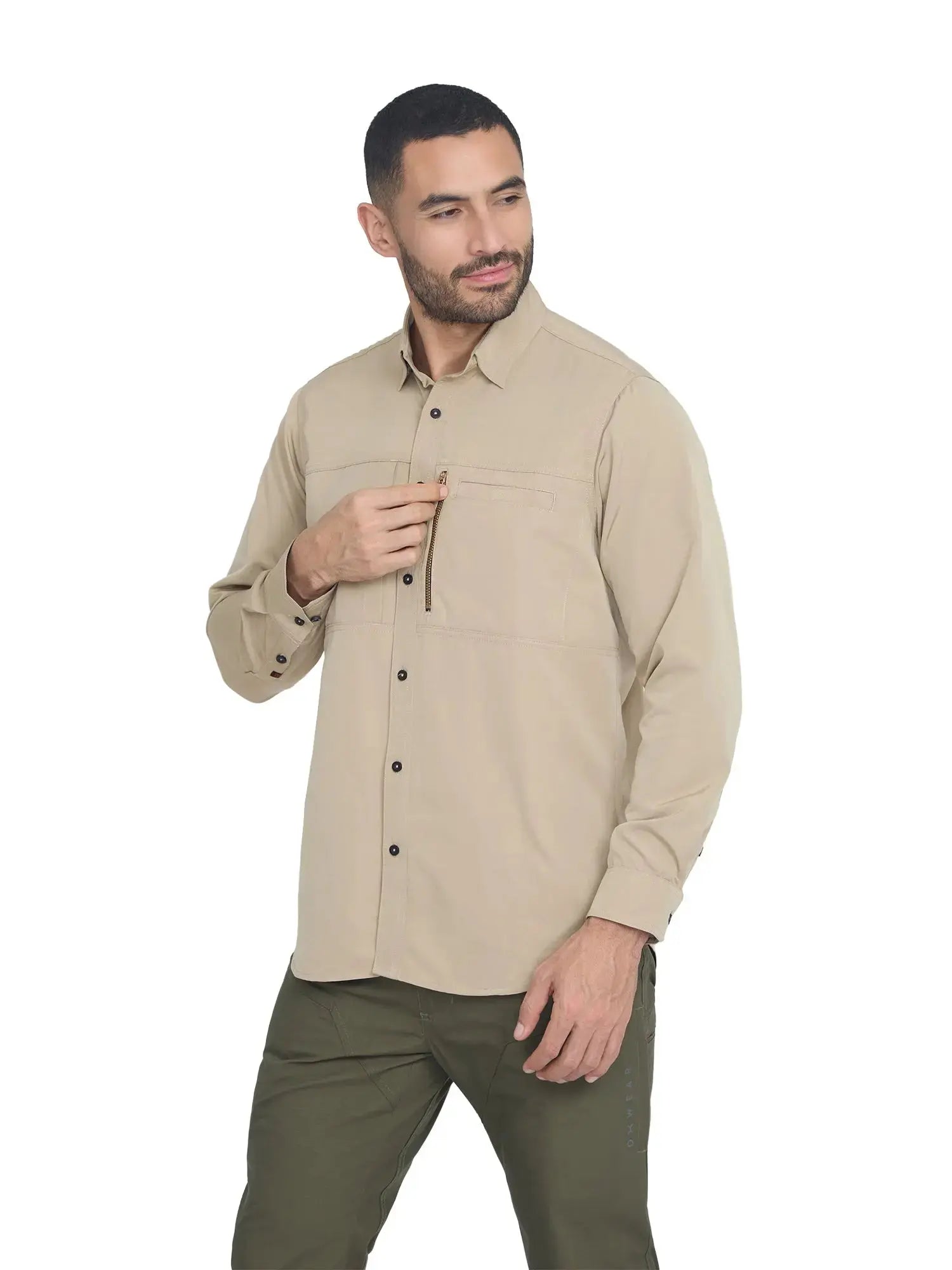 Camisa Técnica Antiácida Hombre Oxwear Kiruna - Anditek