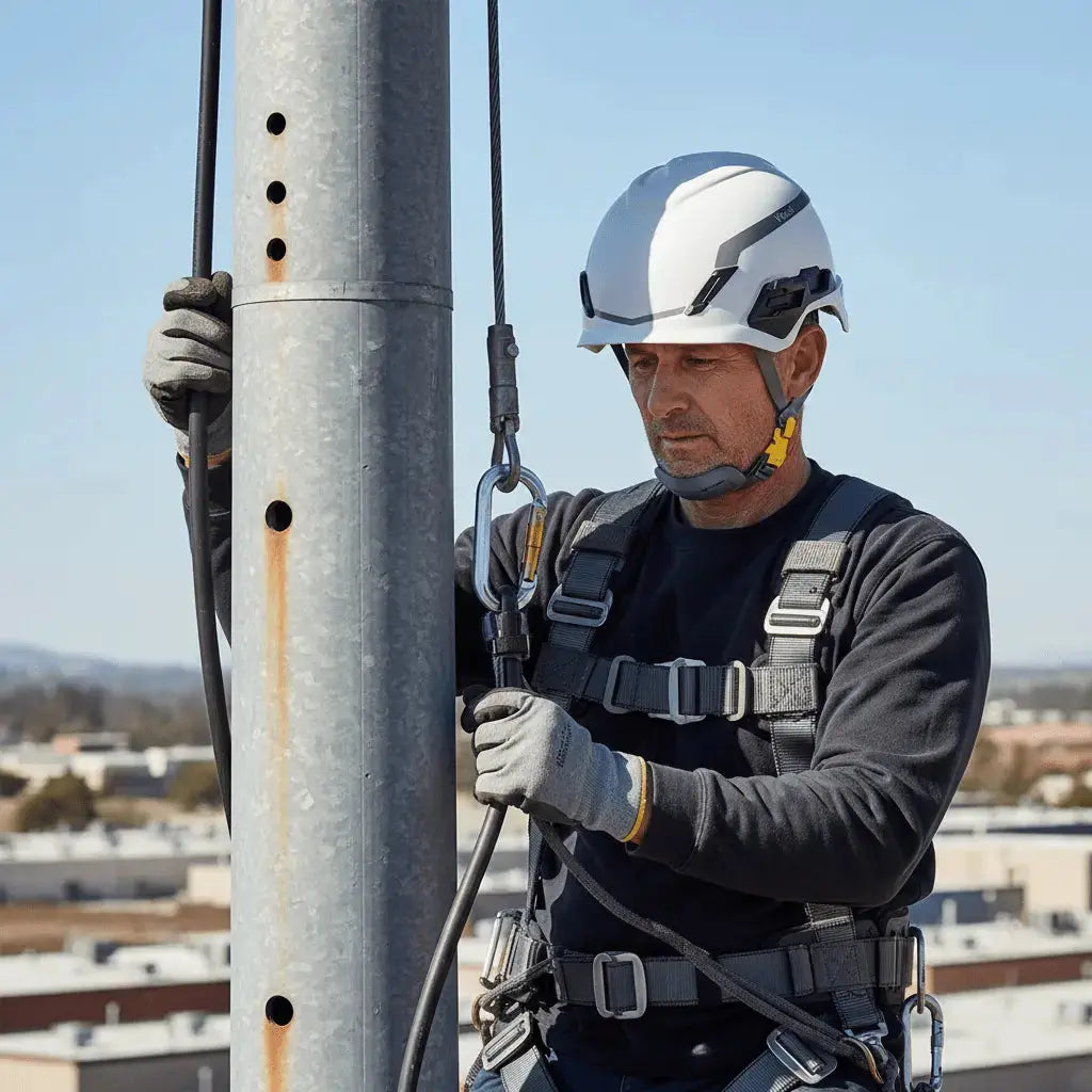 Casco de Seguridad V - Gard H1 Novent Fast Track - Anditek