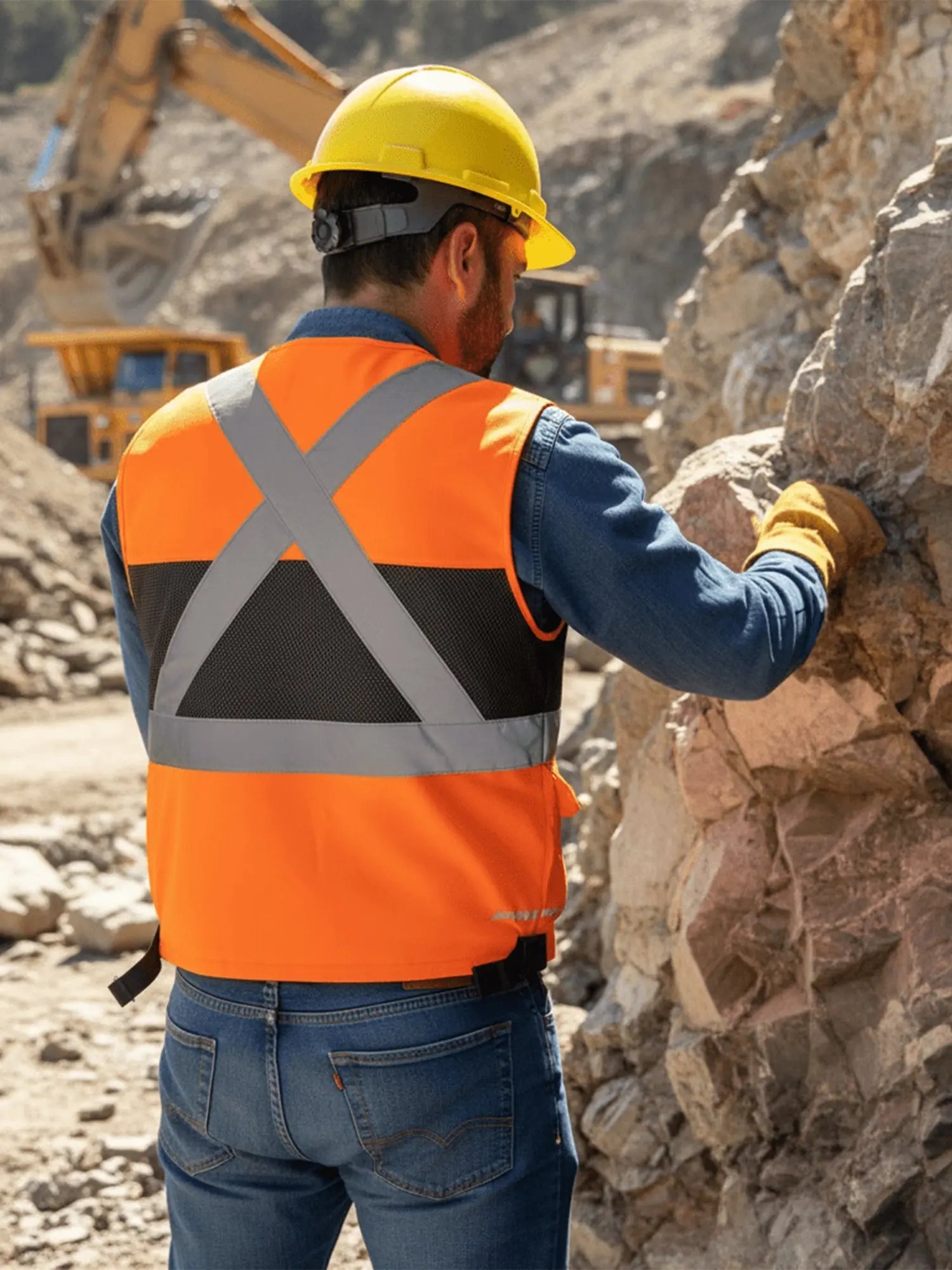 Chaleco Geólogo Activex Copper Reflectante 360º Basico - Anditek