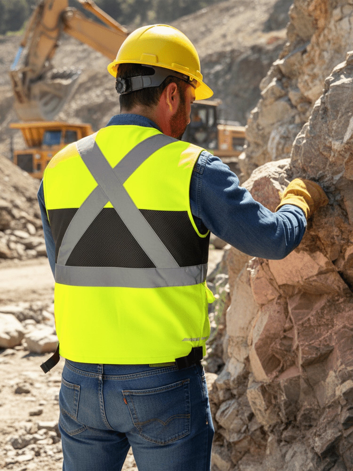 Chaleco Geólogo Activex Copper Reflectante 360º Basico - Anditek