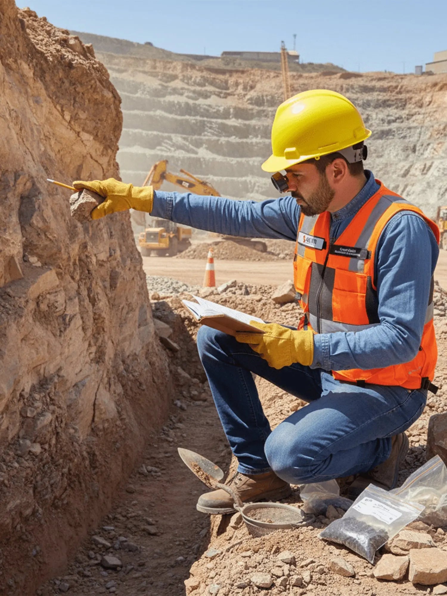 Chaleco Geólogo Activex Copper Reflectante 360º Basico - Anditek