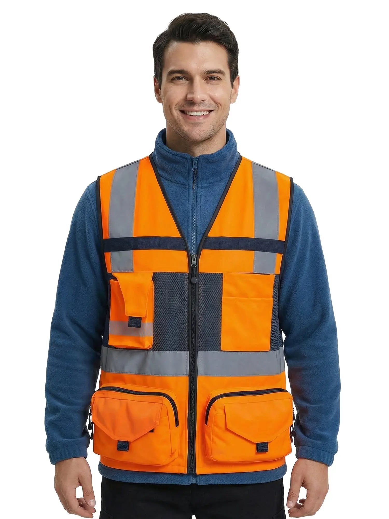 Chaleco Geólogo Activex Copper Reflectante 360º Basico - Anditek