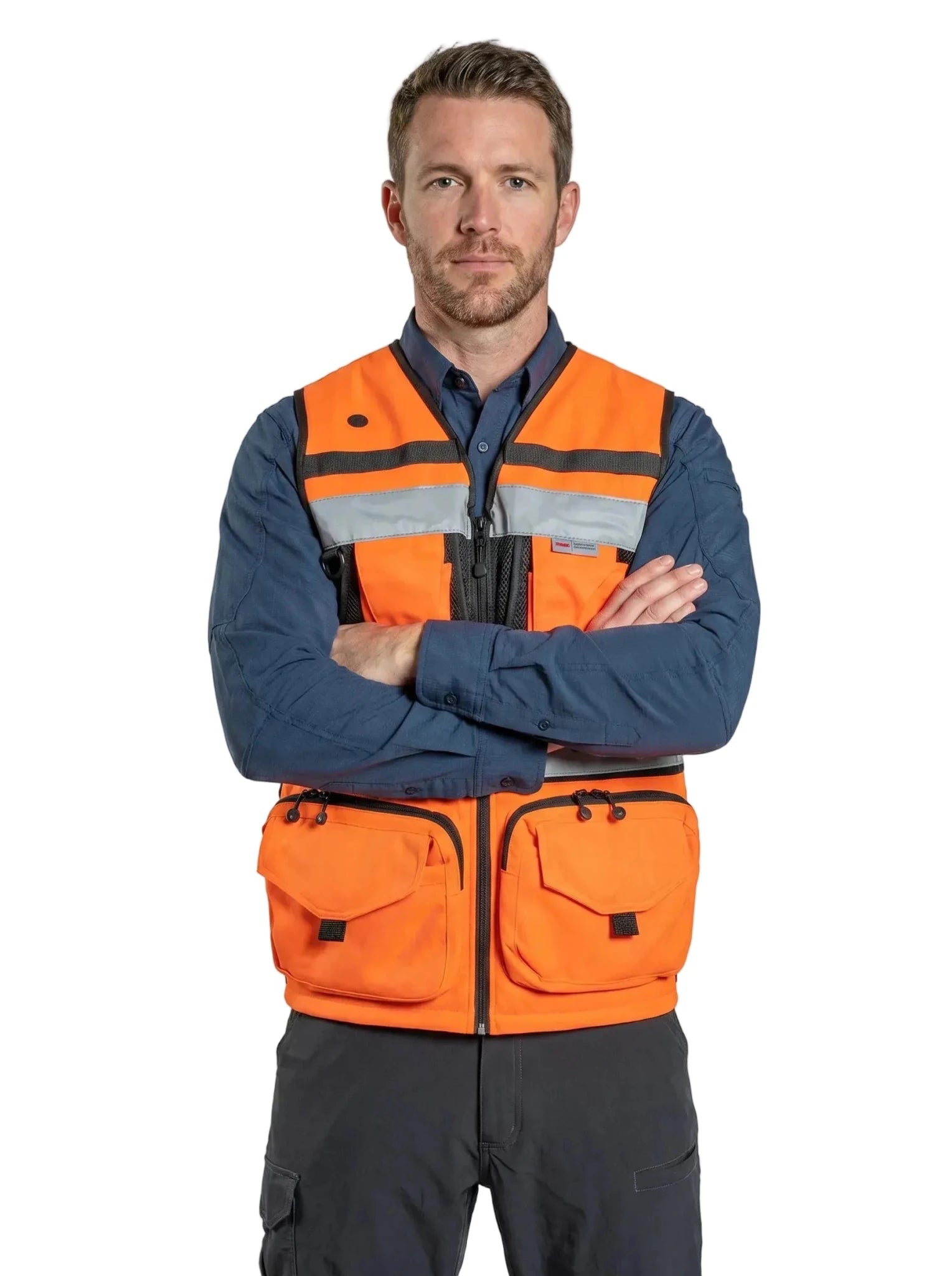 Chaleco Geólogo Alta Visibilidad Activex® | Reflectantes 3M™ | Certificado EN 20471 - Anditek