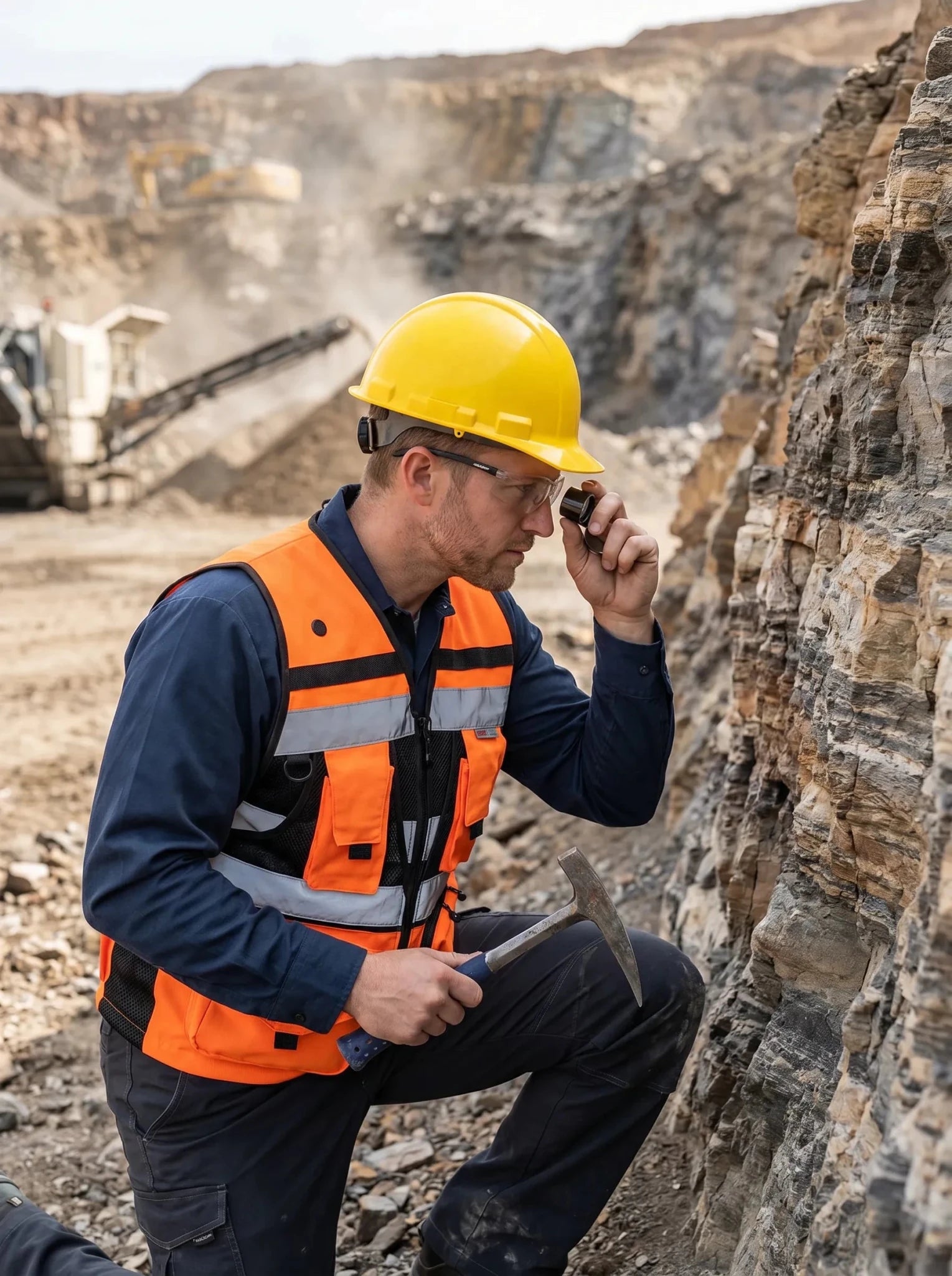 Chaleco Geólogo Alta Visibilidad Activex® | Reflectantes 3M™ | Certificado EN 20471 - Anditek