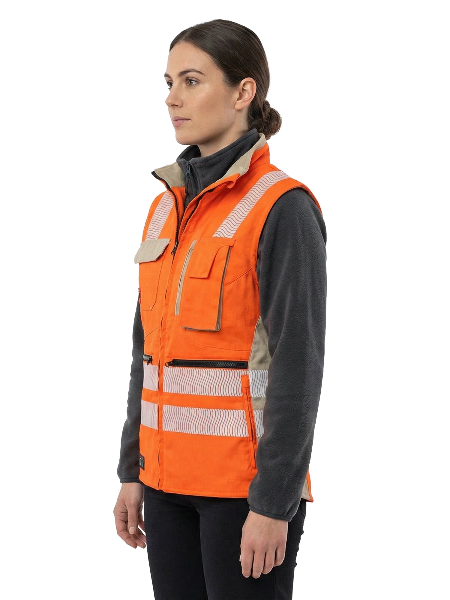 Chaleco Geólogo Ignífugo Mujer FRSVT - Anditek