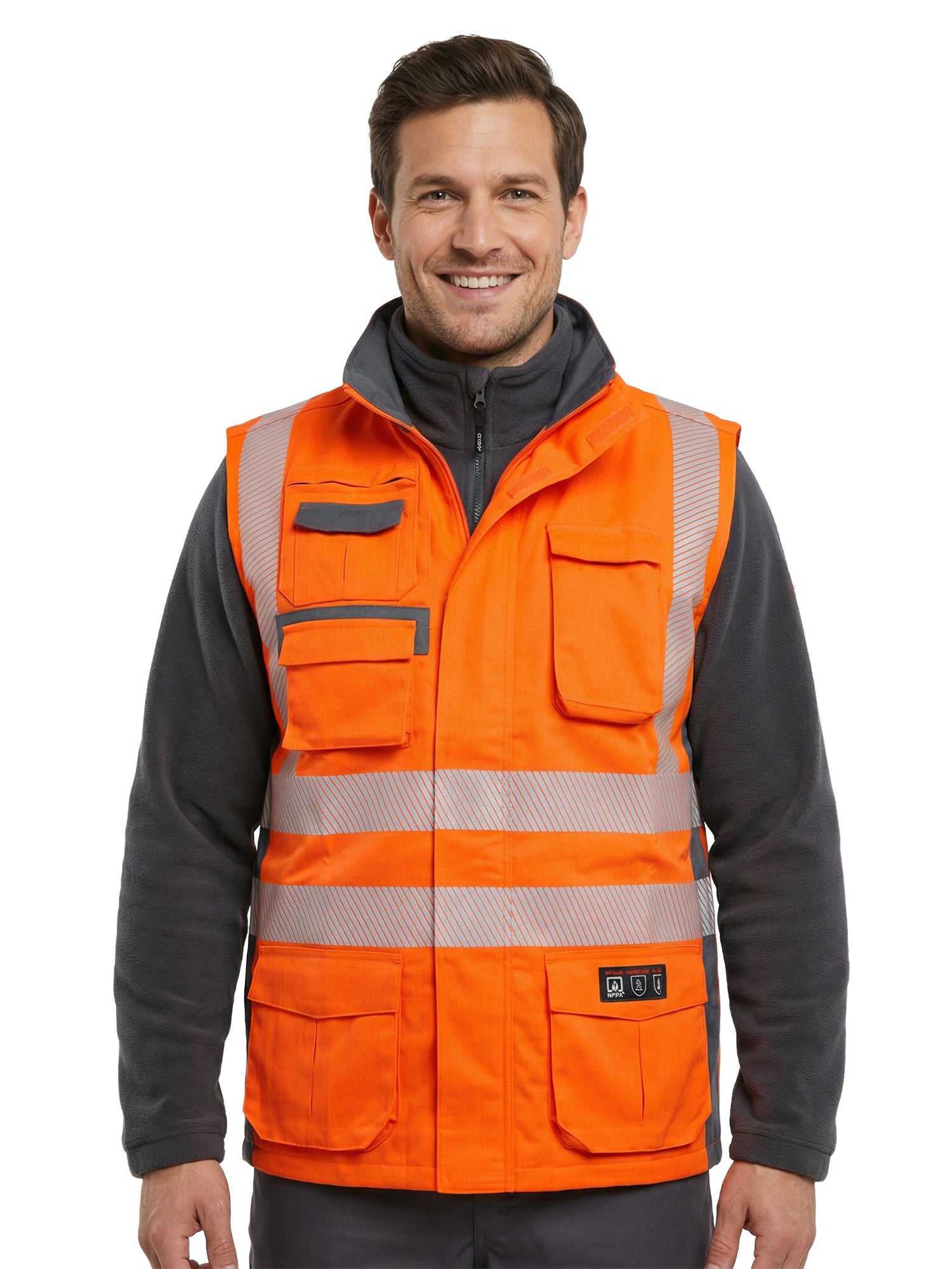 Chaleco Geólogo Ignífugo Multinorma NFPA 2112 - Anditek