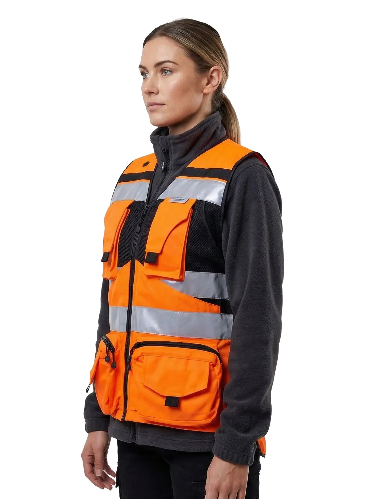 Chaleco Geólogo Mujer Miner Naranjo - Anditek