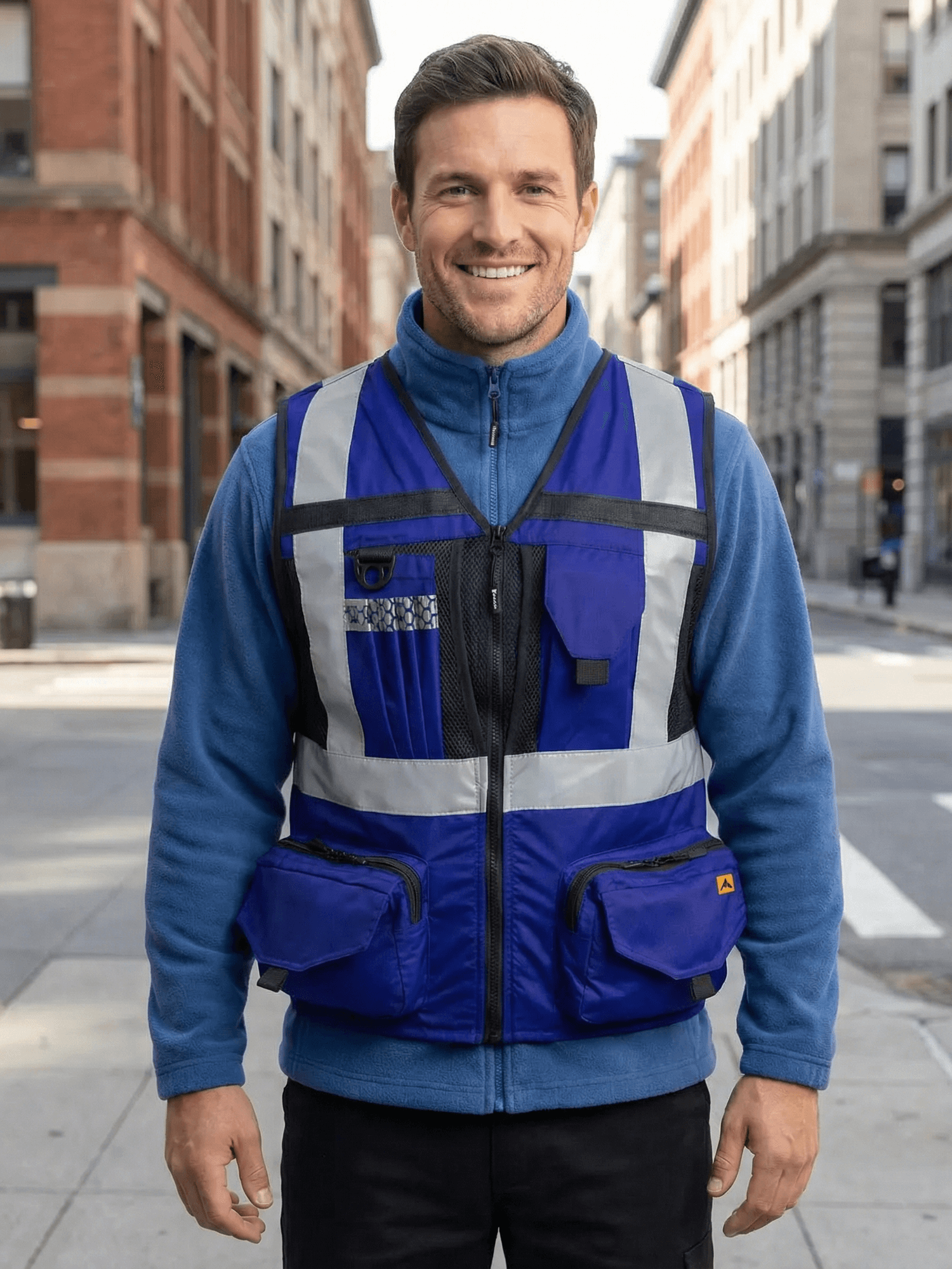 Chaleco Geólogo N1 Hombre Azul Anditek - Anditek