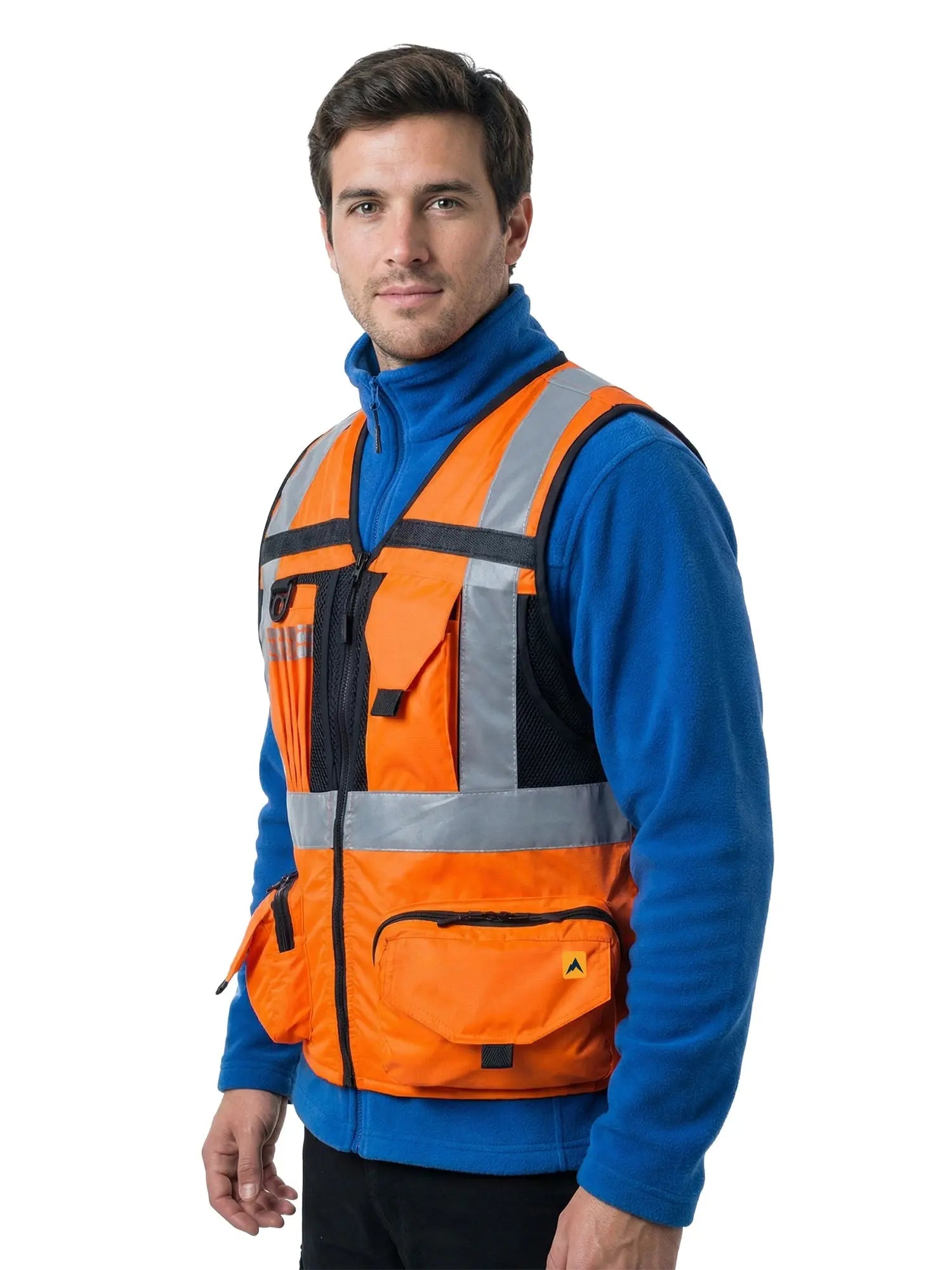 Chaleco Geólogo N1 Hombre Naranjo Anditek - Anditek