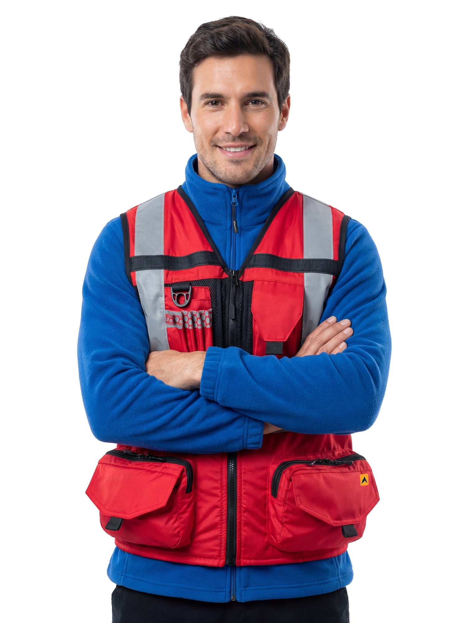 Chaleco Geólogo N1 Hombre Rojo Anditek - Anditek