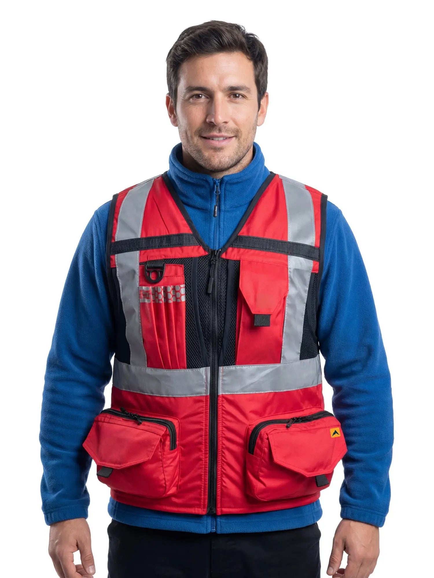 Chaleco Geólogo N1 Hombre Rojo Anditek - Anditek