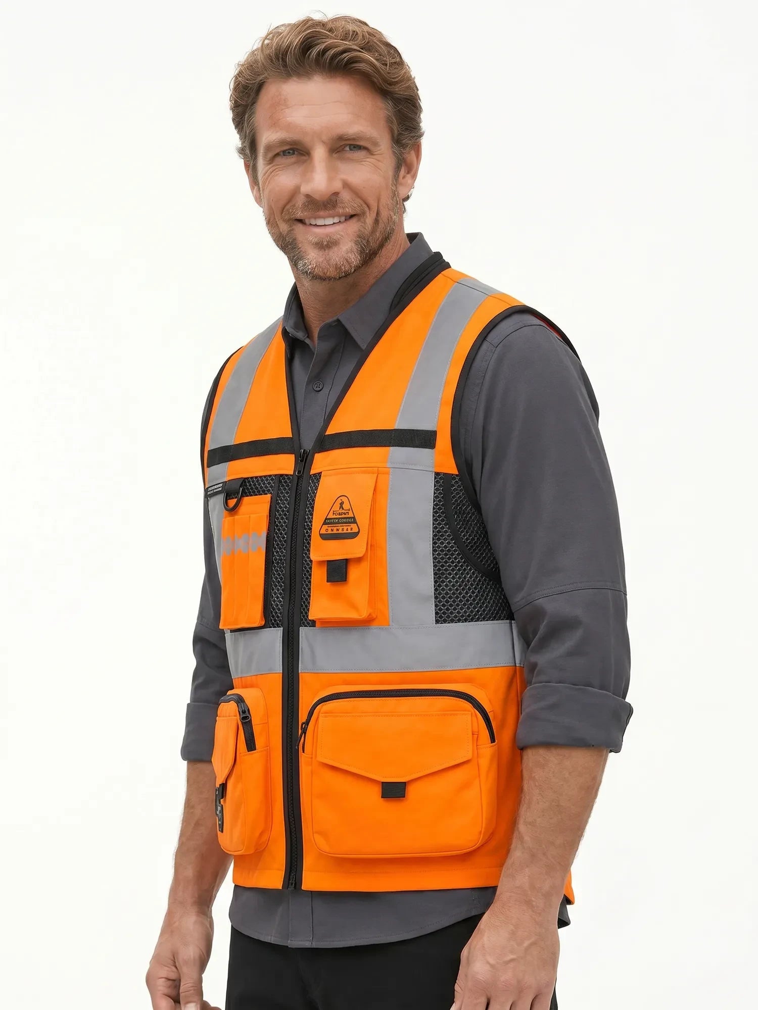 Chaleco Geólogo N1 Phoenix Peregrin Hombre – High Vis Premium - Anditek