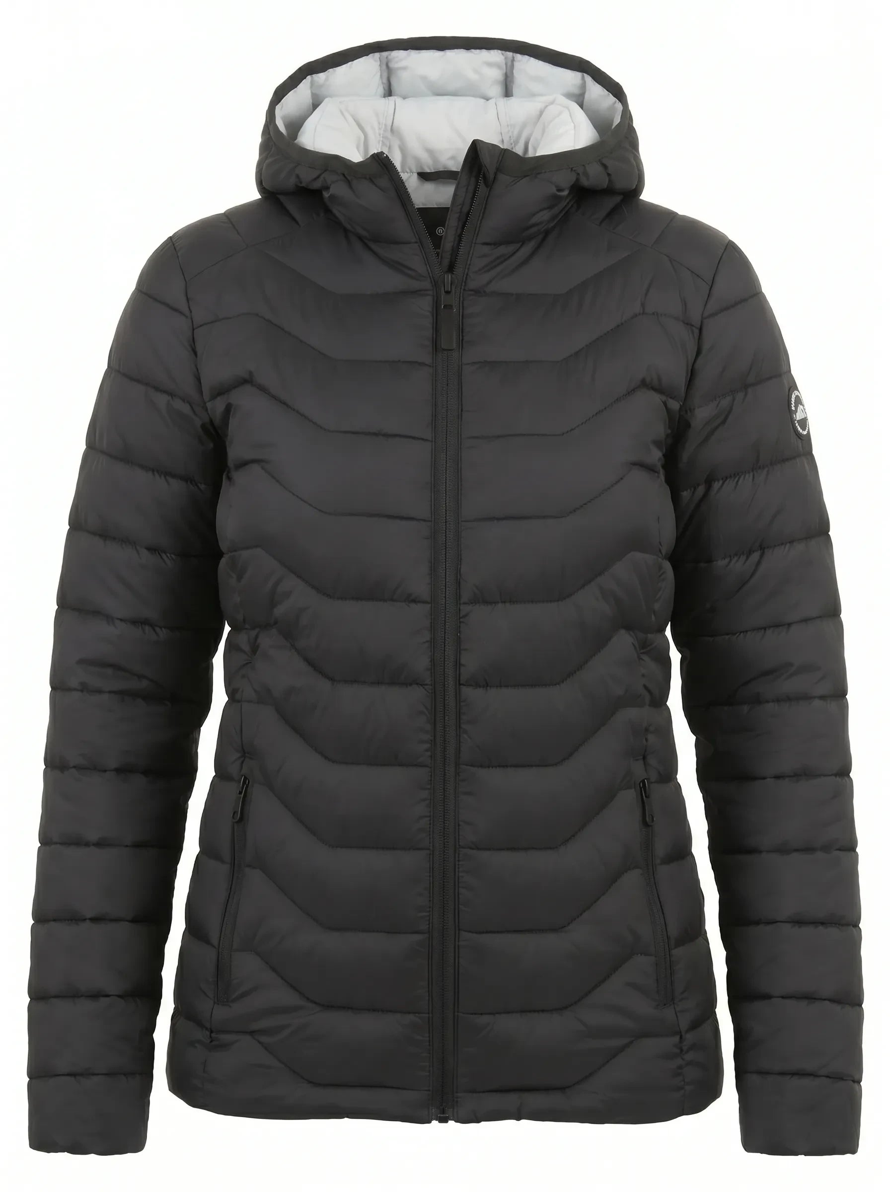 Chaqueta Térmica Mujer OXWEAR Goldstrike – Thermaloft® Hidrófugo, Gorro Desmontable y Diseño Ultra Liviano para Invierno