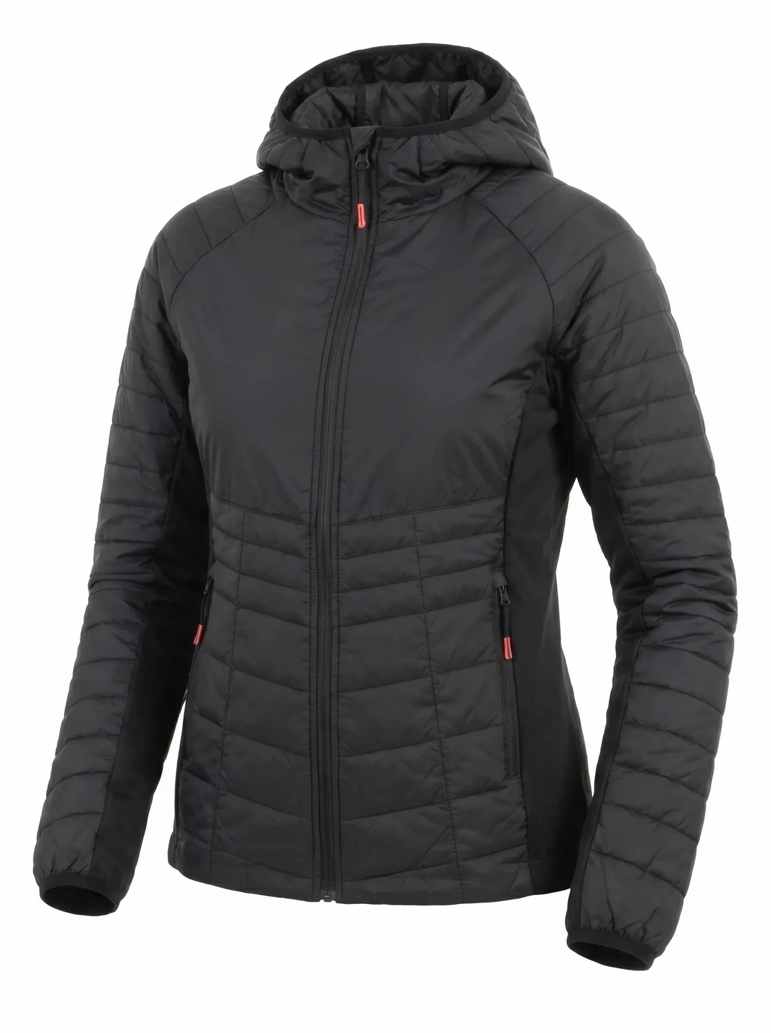 Chaqueta Híbrida Mujer OXWEAR Onyx – Thermaloft® Hidrófugo + Paneles +FLEX® Elásticos para Outdoor y Uso Diario - Anditek