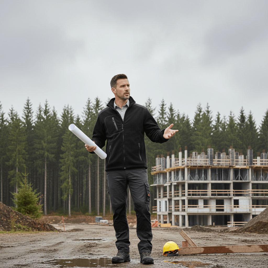 Chaqueta Micropolar Absolute Zero Polartec® Hombre Negro W - 4600 - Anditek