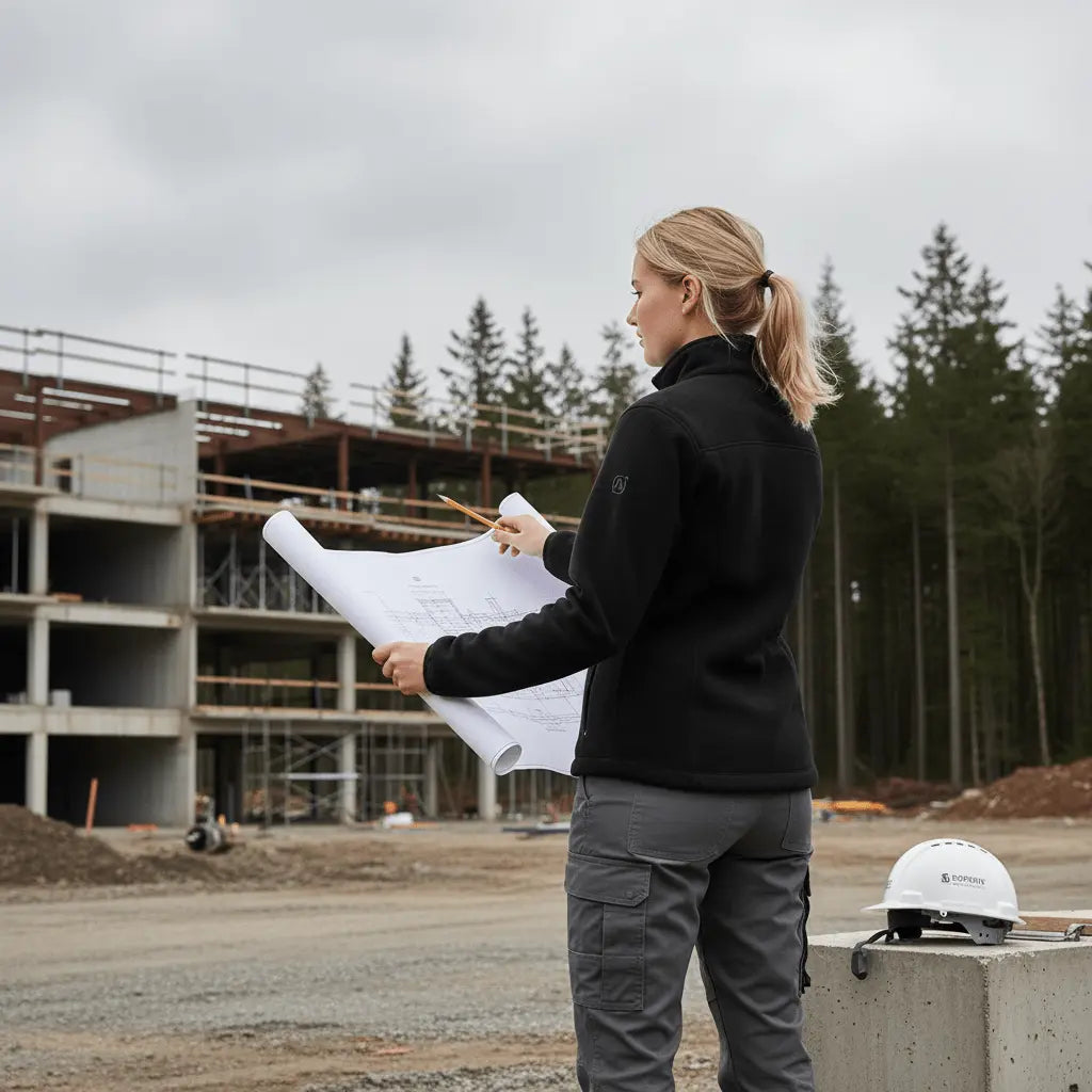 Chaqueta Micropolar Absolute Zero Polartec® Mujer Negro W - 4600 - Anditek