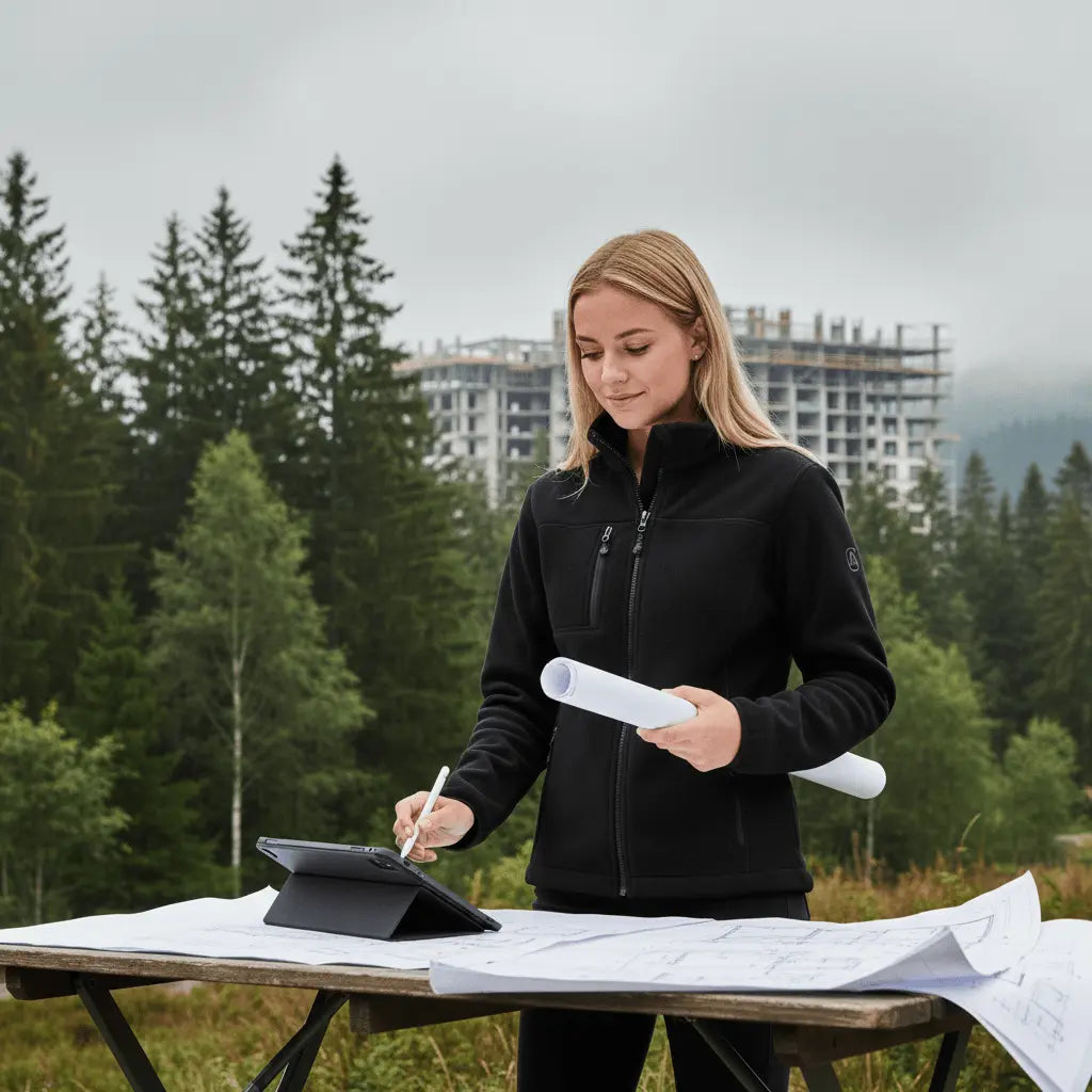 Chaqueta Micropolar Absolute Zero Polartec® Mujer Negro W - 4600 - Anditek