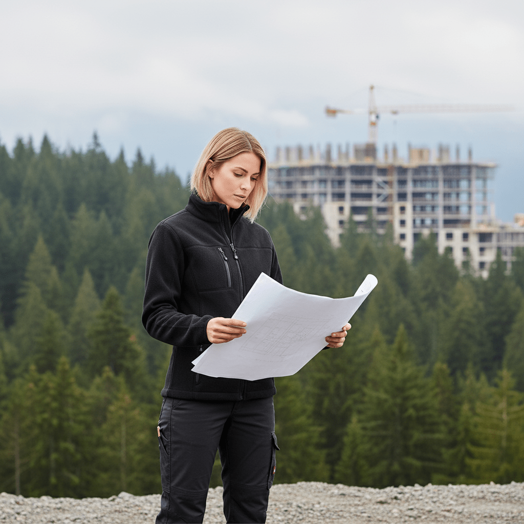 Chaqueta Micropolar Absolute Zero Polartec® Mujer Negro W - 4600 - Anditek