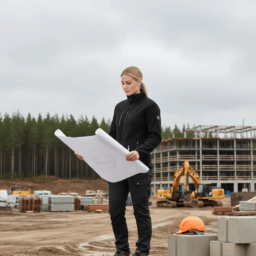 Chaqueta Micropolar Absolute Zero Polartec® Mujer Negro W - 4600 - Anditek