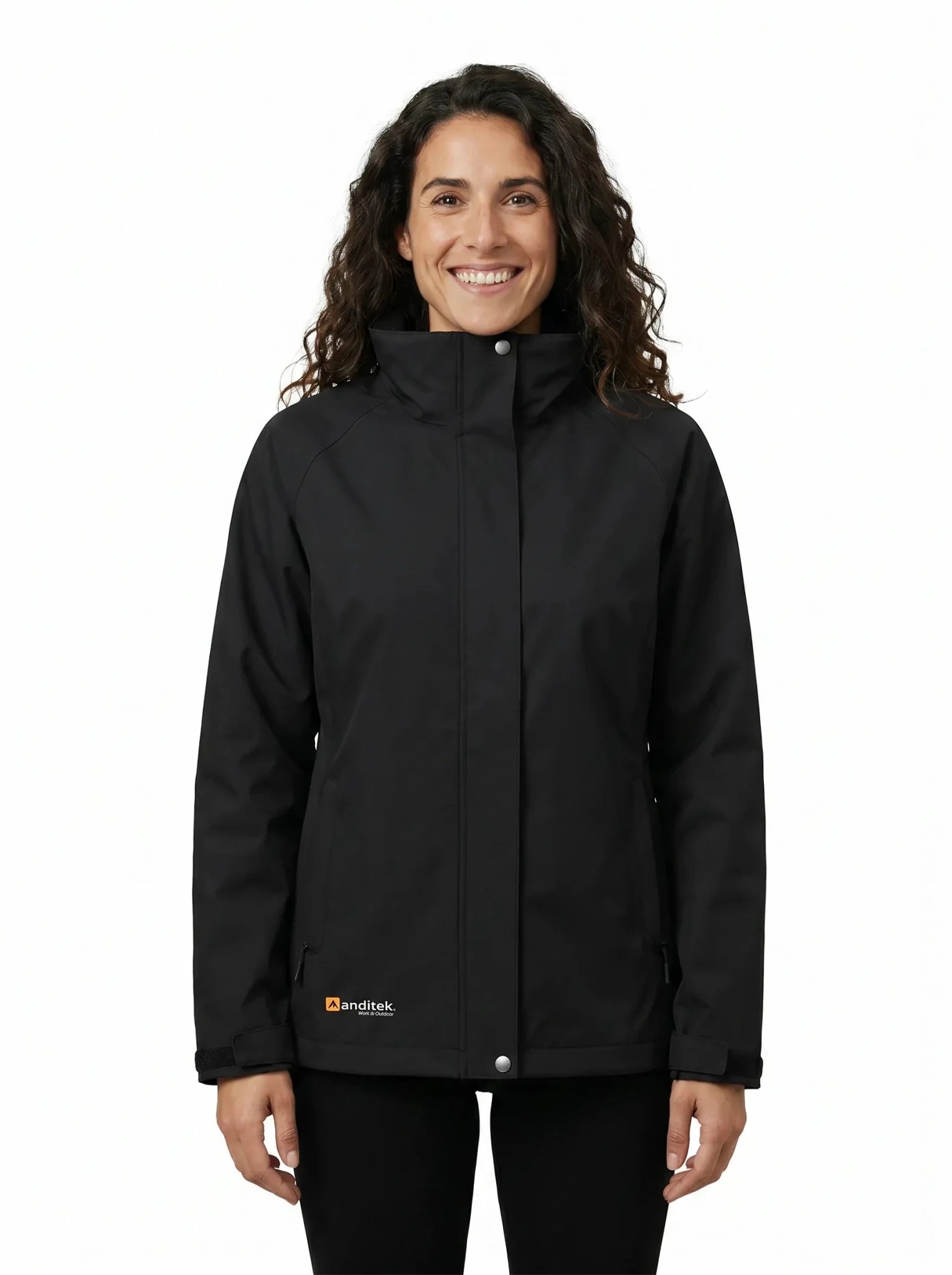 Cortaviento Mujer Anditek® Bengala – Membrana Blocktech 8.000 mm, Ultra Liviano y Compactable para Lluvia y Viento - Anditek