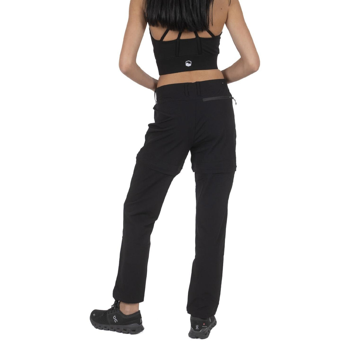 Pantalón Lukla-W en negro y azul