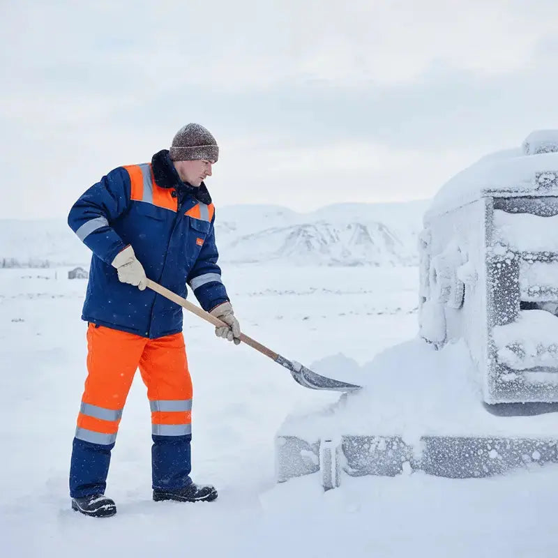 Jardinera Térmica Activex Arctic Alta Visibilidad Naranja Azul - Anditek