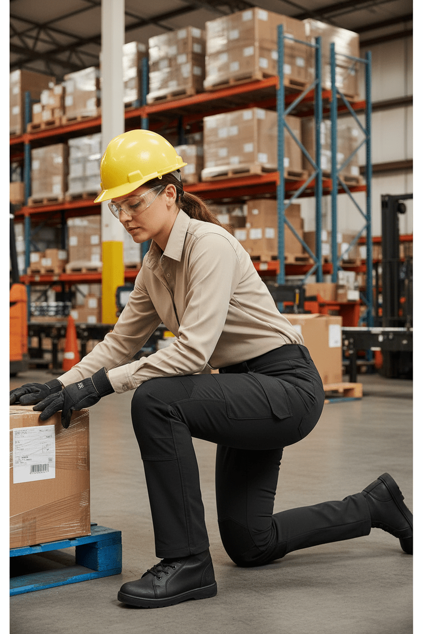 Pantalón Cargo Antiácido Oxwear Mujer Cargo Pro Tara - Anditek