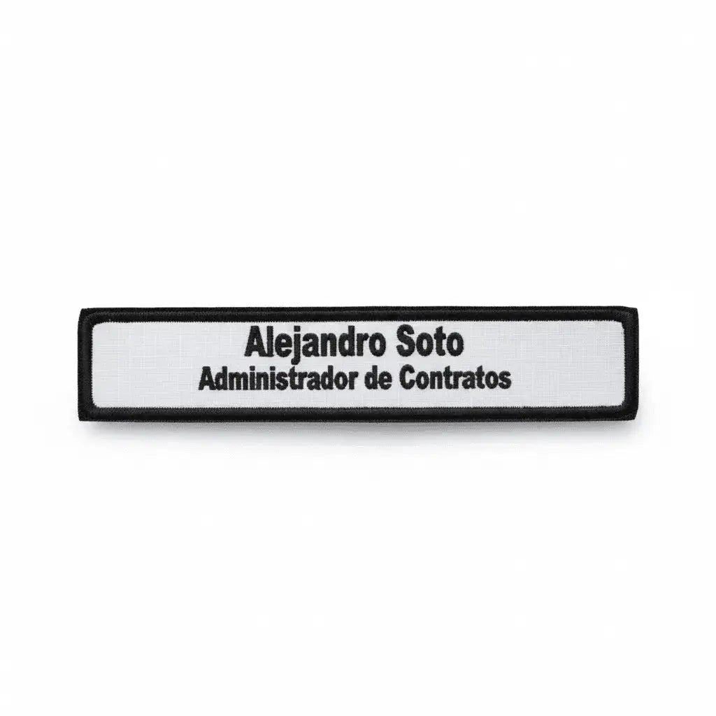 Parche de Identificación Anditek con Texto - Anditek