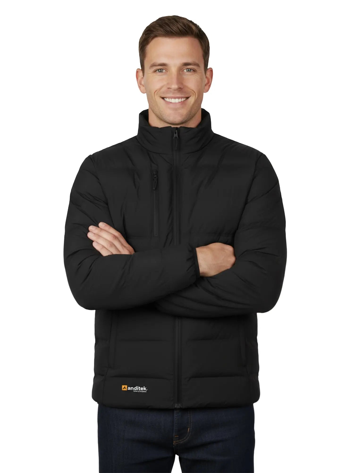 Parka de Pluma Hombre Anditek Fill Power: Resistente y Cálida - Anditek