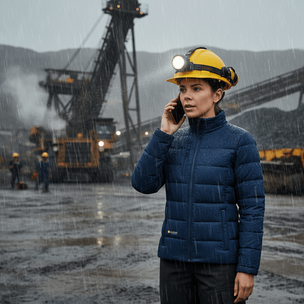 Parka de Pluma Mujer Anditek Fill Power - Anditek