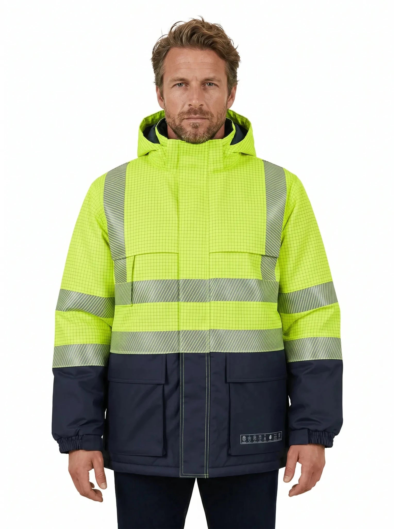 Parka Ignífuga Térmica Impermeable Korvo KFR700 – Certificada NFPA para Industria Chile - Anditek