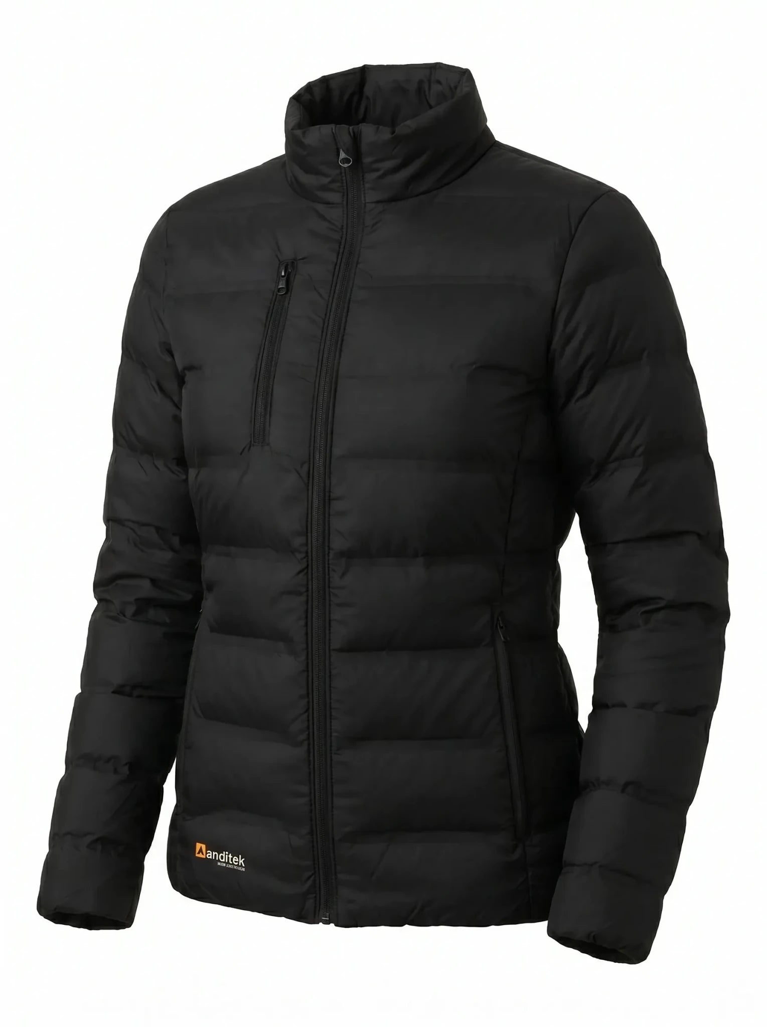 Parka Mujer Anditek® Fill Power – 3 Bolsillos con Cierre para Invierno - Anditek