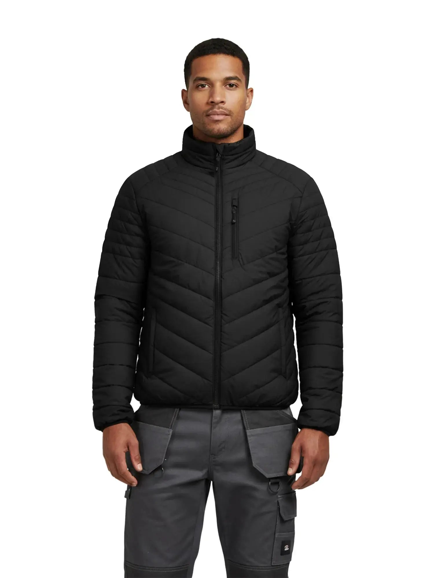 Parka Reversible Thinsulate Hombre negro/verde Z - 3000 - Anditek