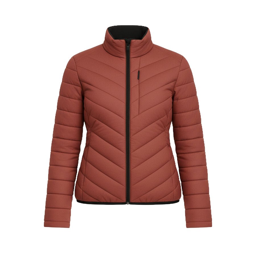 Parka Reversible Thinsulate Mujer Z - 3100 Negro/Malva - Anditek