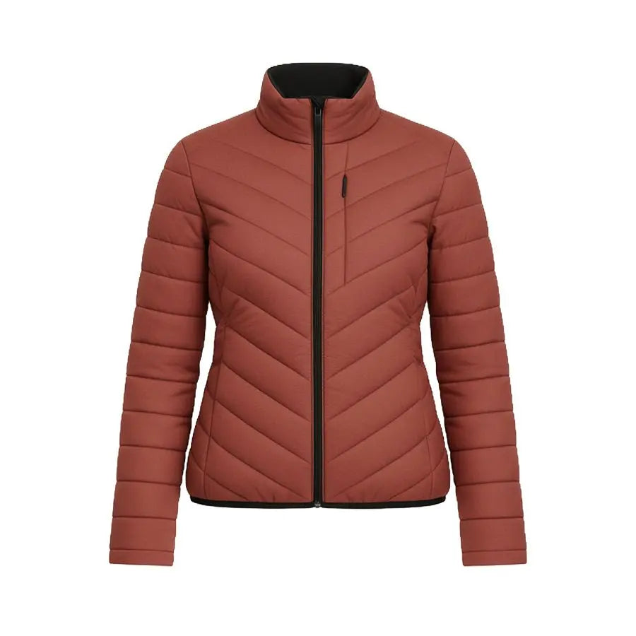 Parka Reversible Thinsulate Mujer Z - 3100 Negro/Malva - Anditek