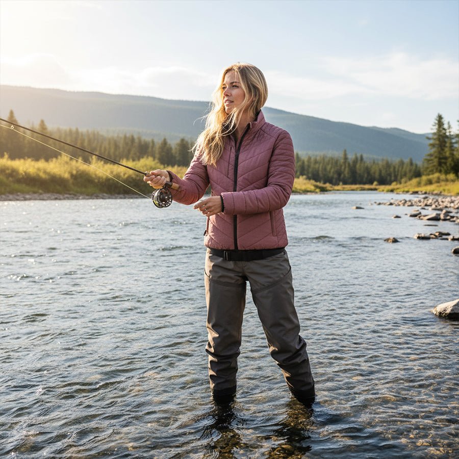 Parka Reversible Thinsulate Mujer Z - 3100 Negro/Malva - Anditek