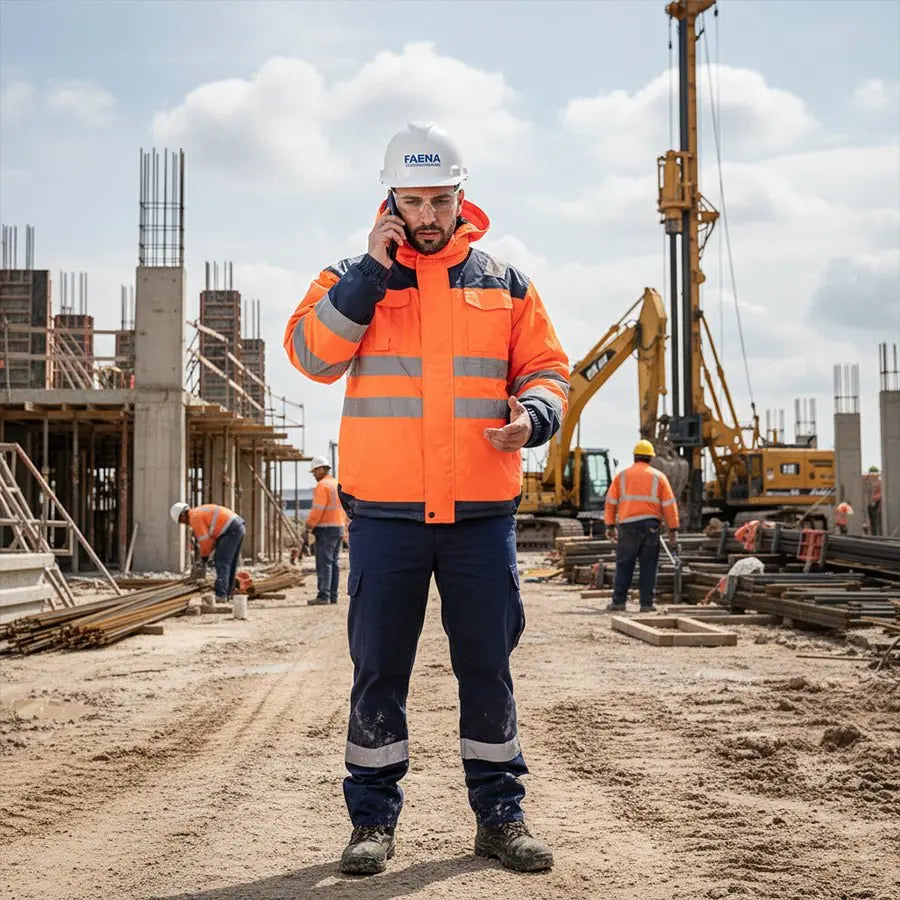 Parka Térmica Activex Arctic Alta Visibilidad Certificada - Anditek