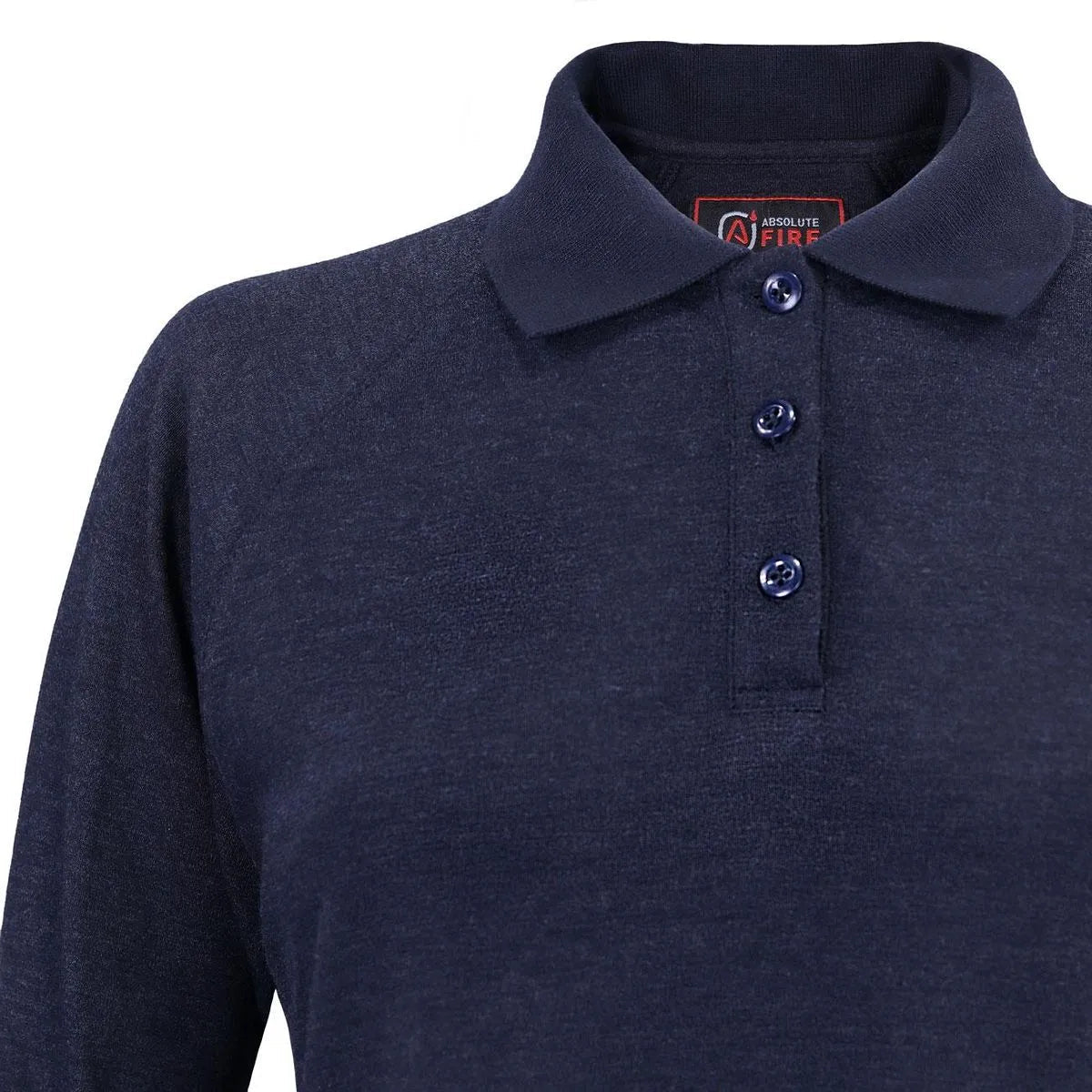 Polera Ignífuga Absolute Fire Mujer NFPA Azul - Anditek