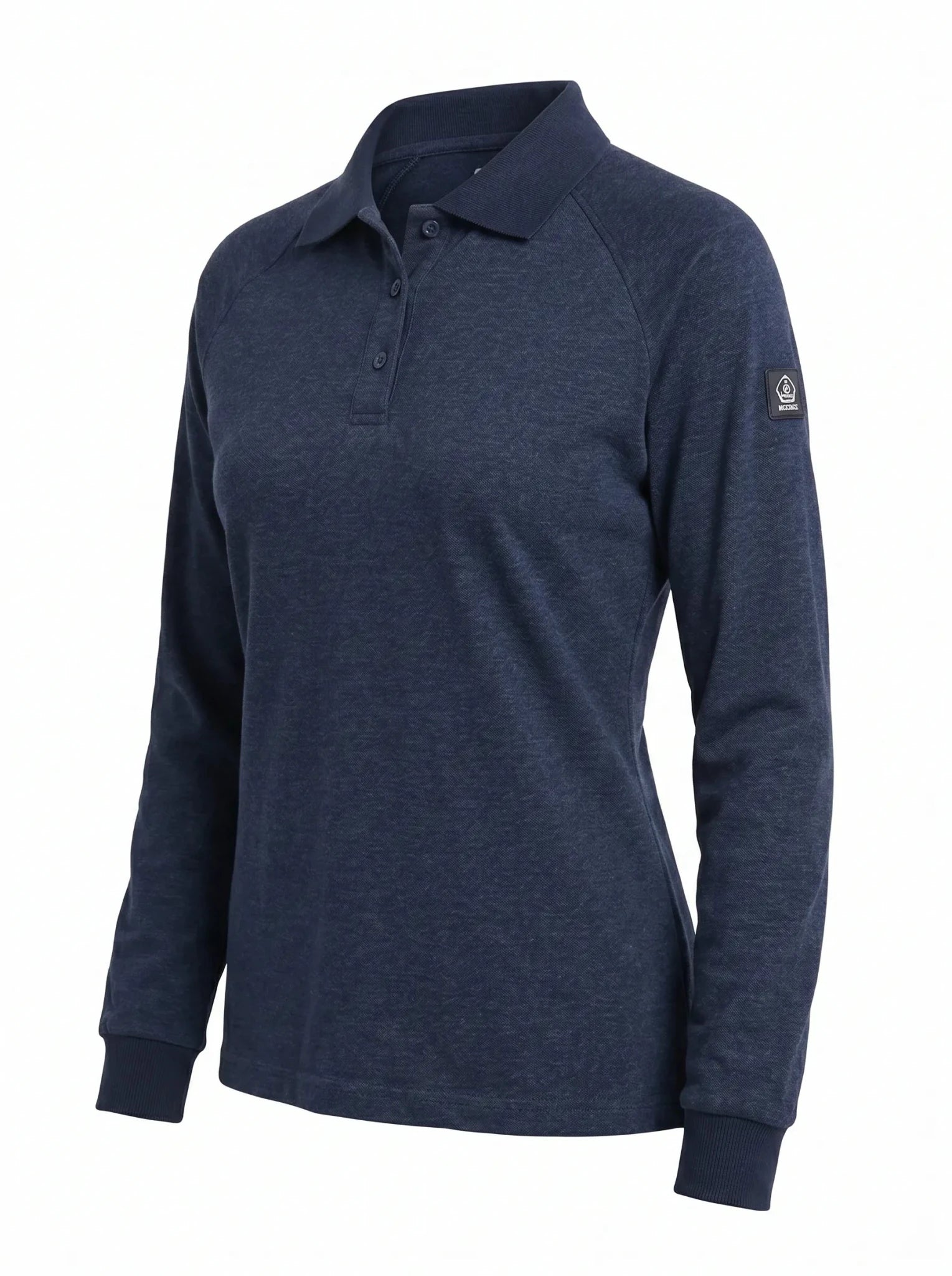 Polera Ignífuga Mujer Absolute Fire® Azul – Certificada NFPA 2112, NFPA 70E y EN 1149 - 5 para Minería e Industria - Anditek