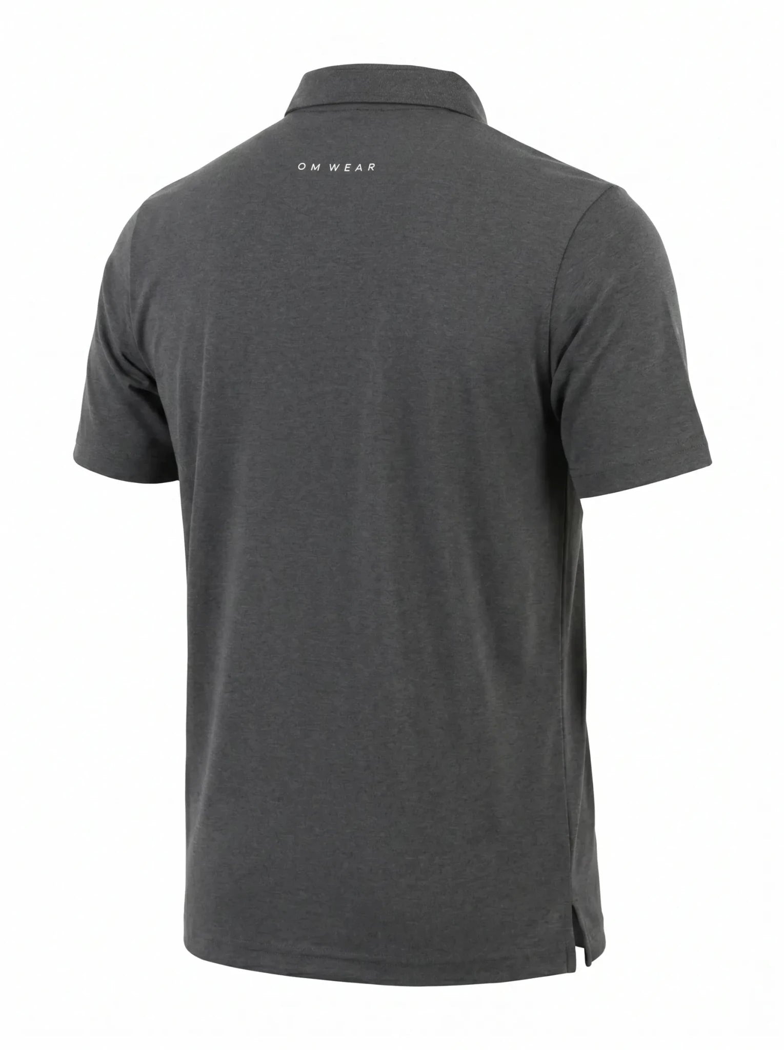 Polera Técnica Hombre Oxwear Amur – Tejido Cationic Transpirable Negro y Azul Patrol Chile - Anditek