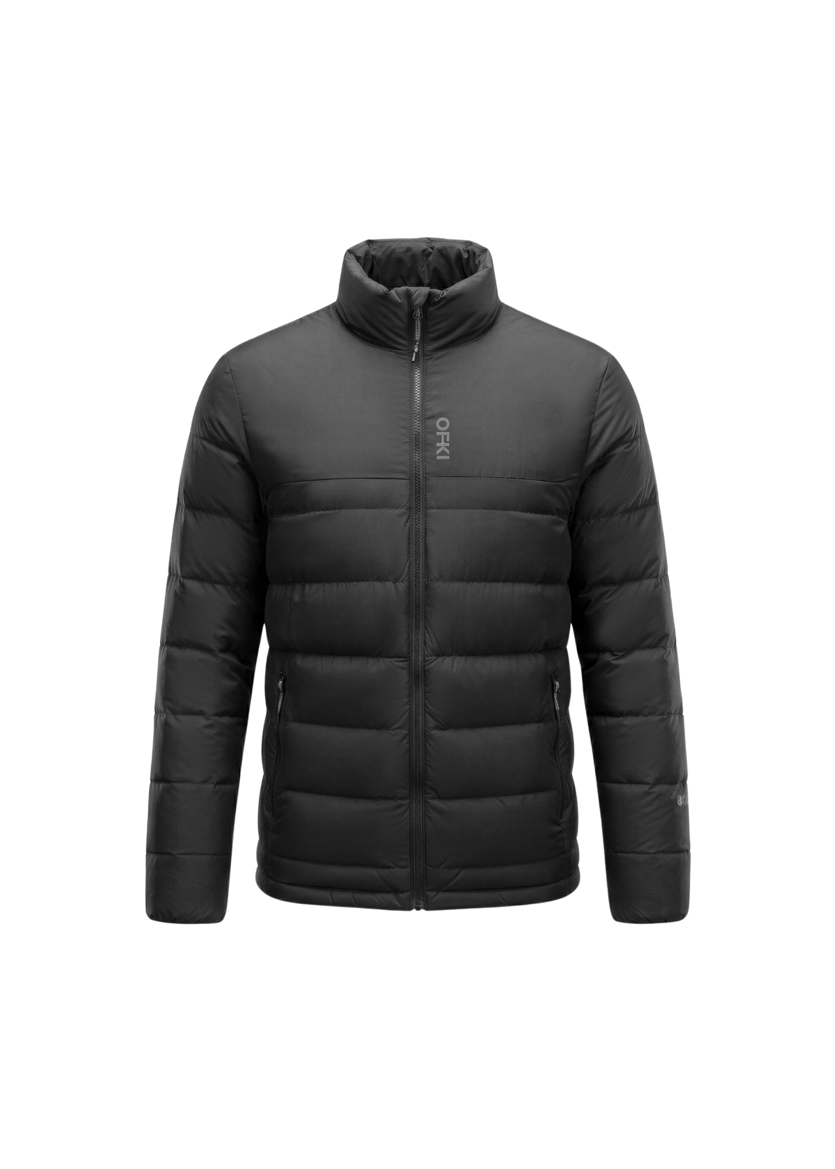 Parka Treva Pluma Sin Gorro Hombre Black Beauty